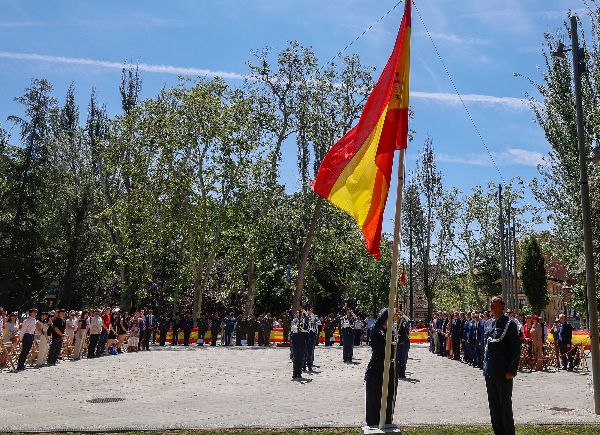 Palencia reaviva el compromiso con las Fuerzas Armadas
