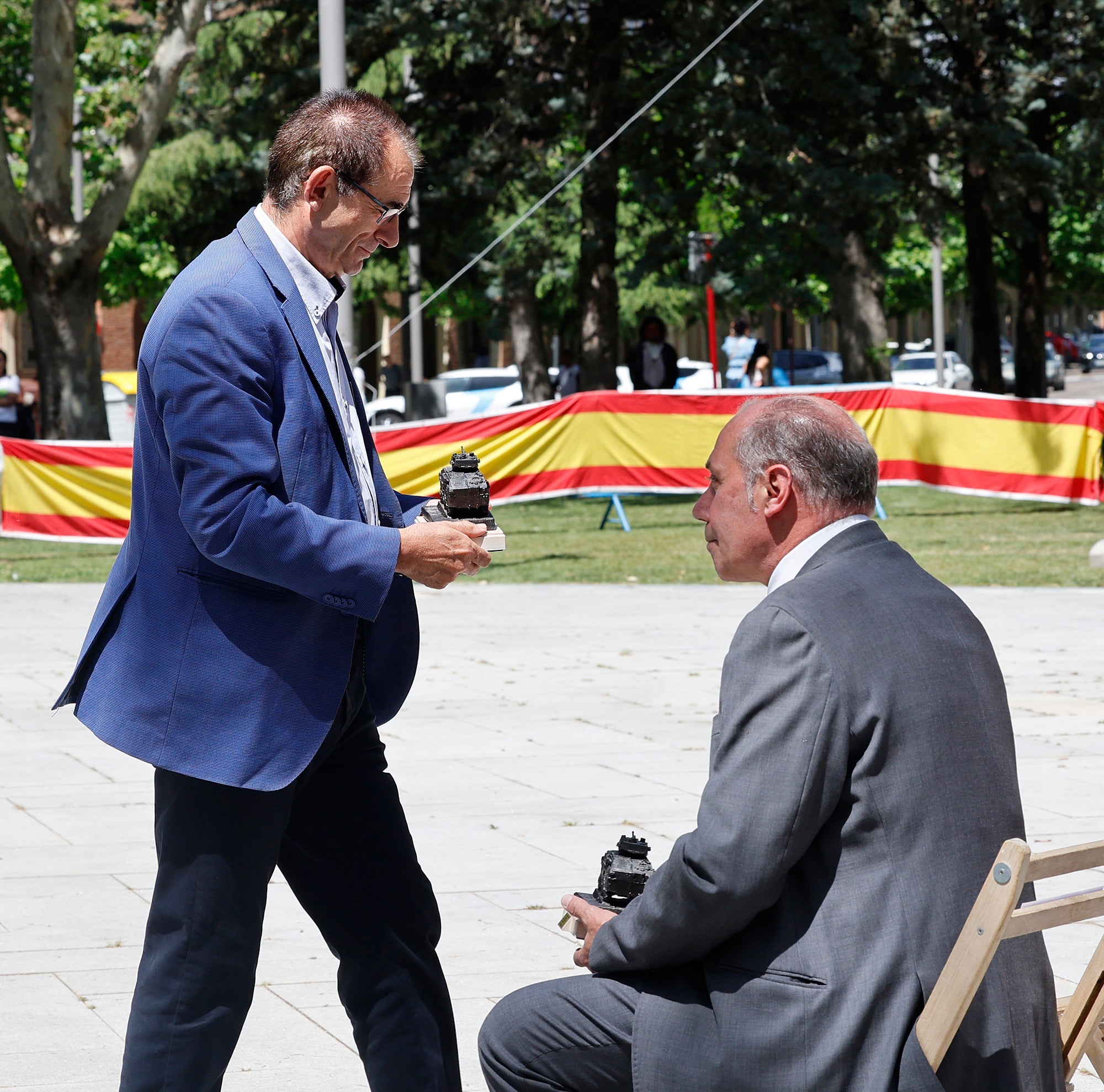 Palencia reaviva el compromiso con las Fuerzas Armadas