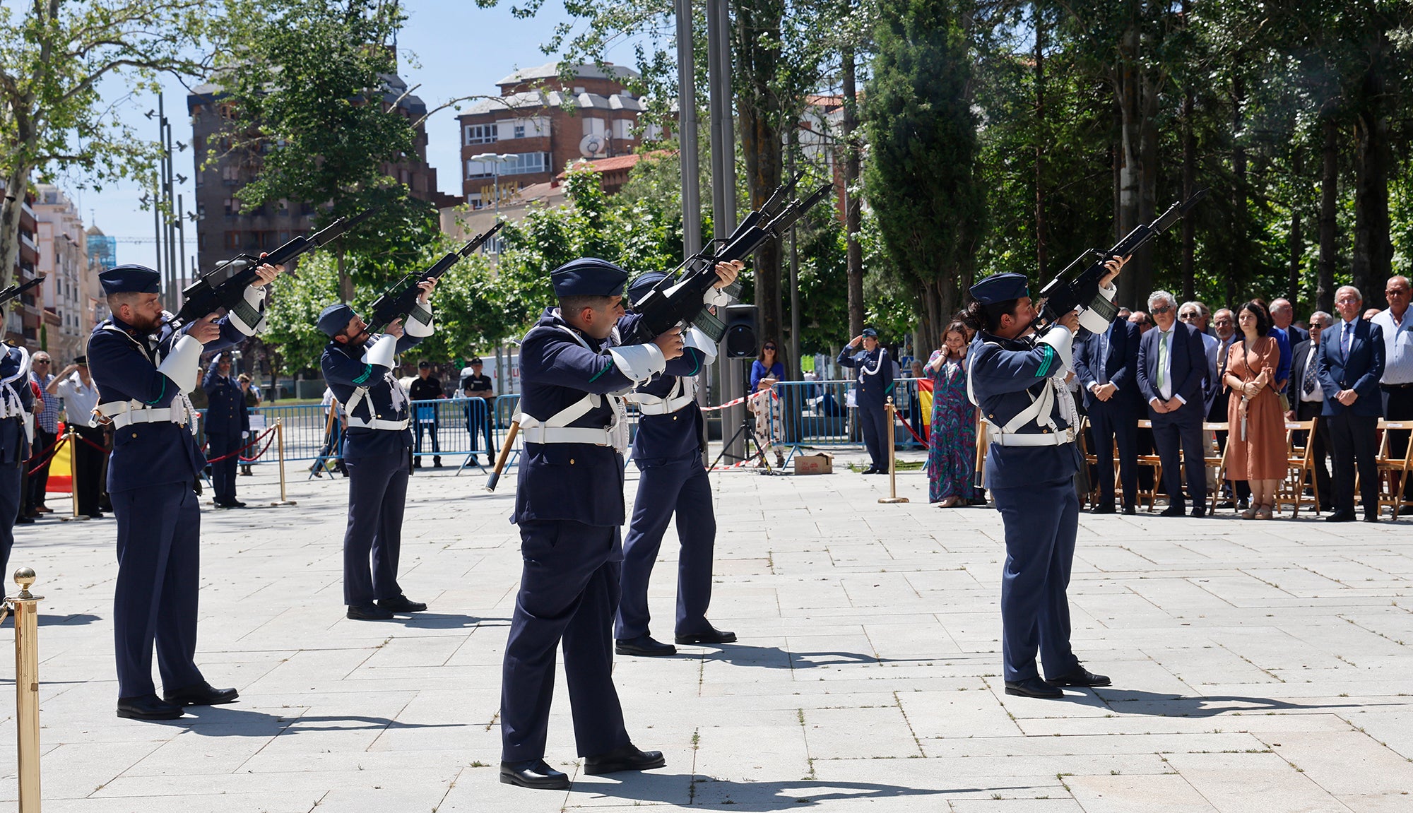 Palencia reaviva el compromiso con las Fuerzas Armadas