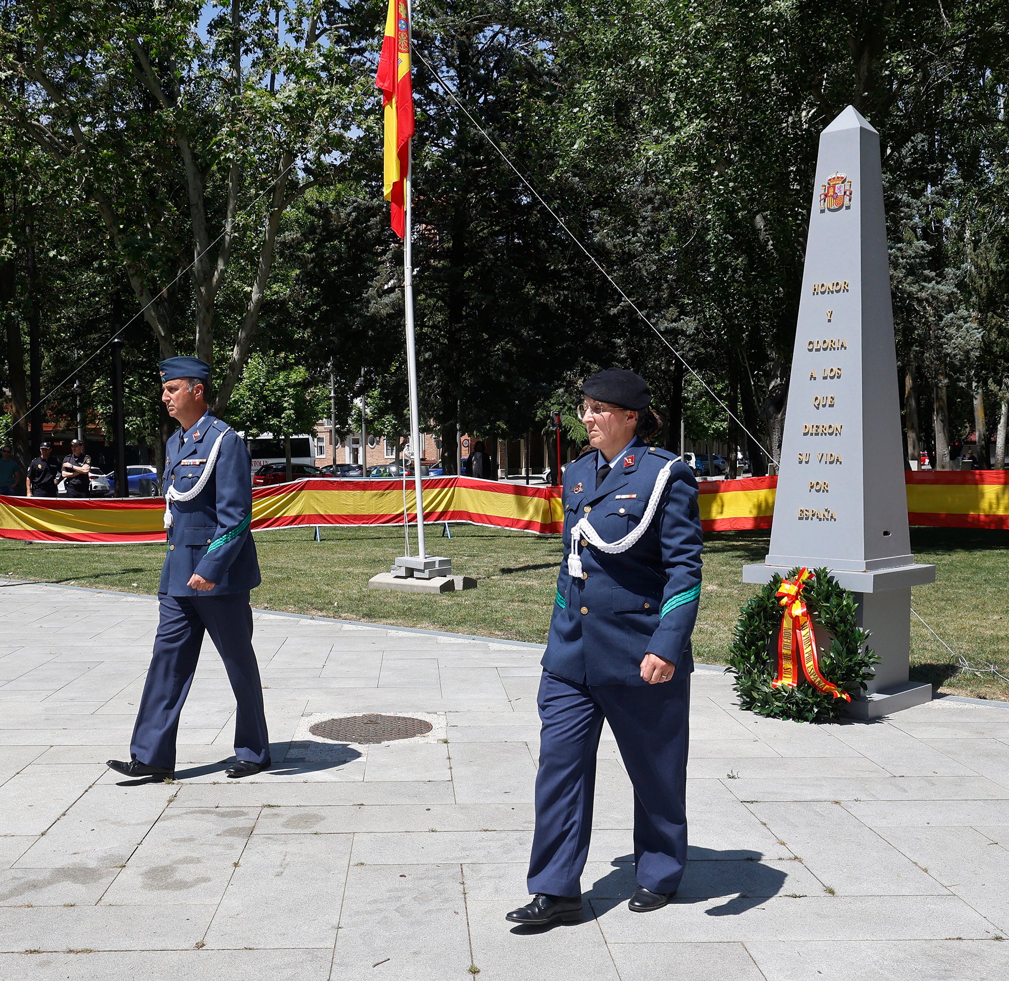 Palencia reaviva el compromiso con las Fuerzas Armadas