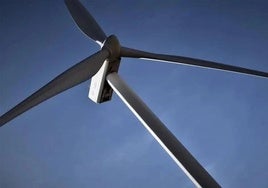 Imagen de archivo de un molino de viento.