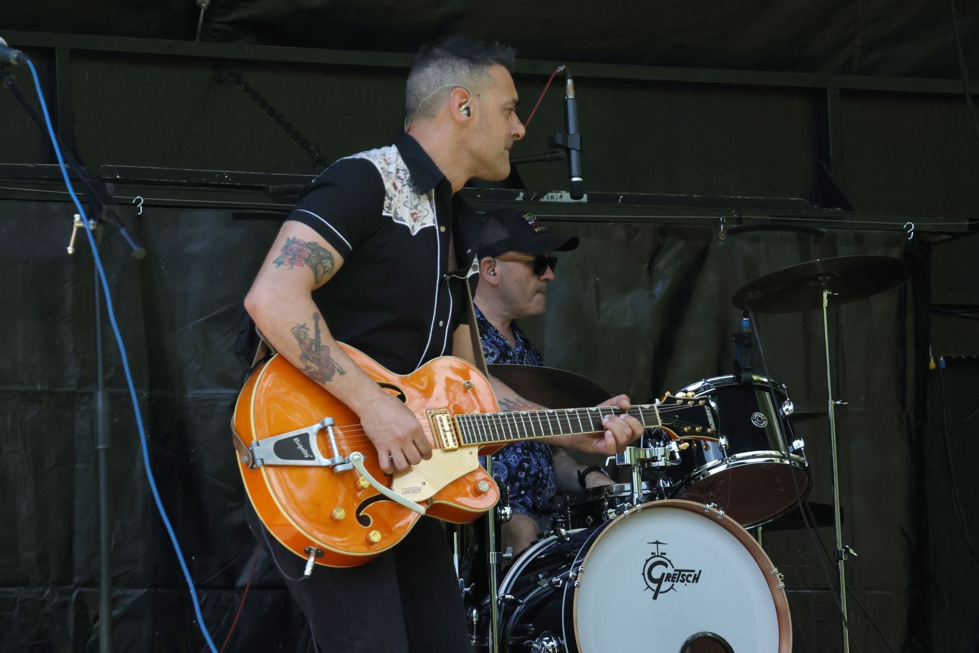 Las imágenes de los conciertos en el festival Mirarock de Santovenia