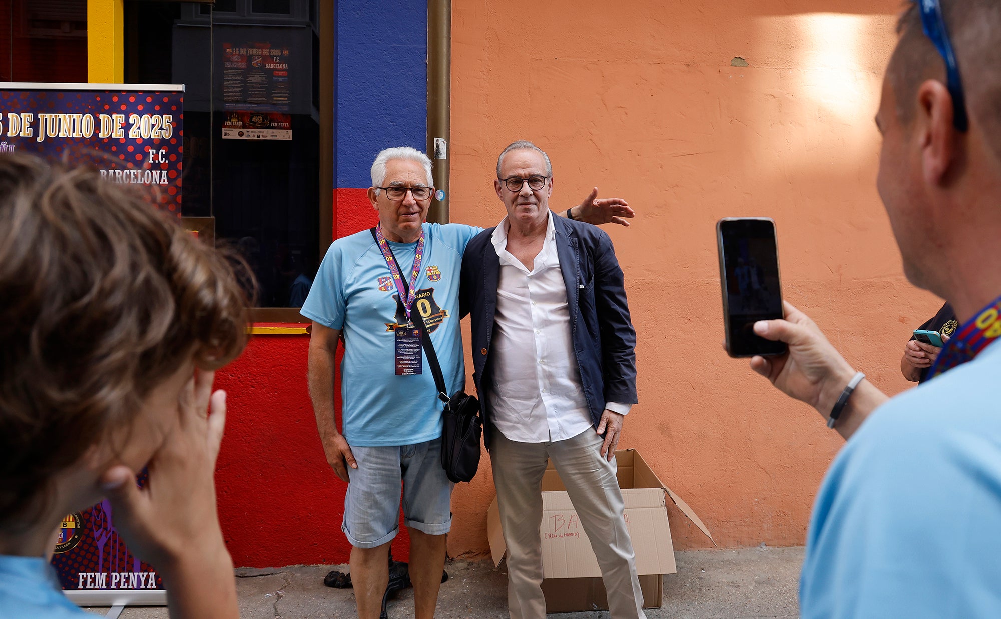Cuarenta años de barcelonismo en Palencia