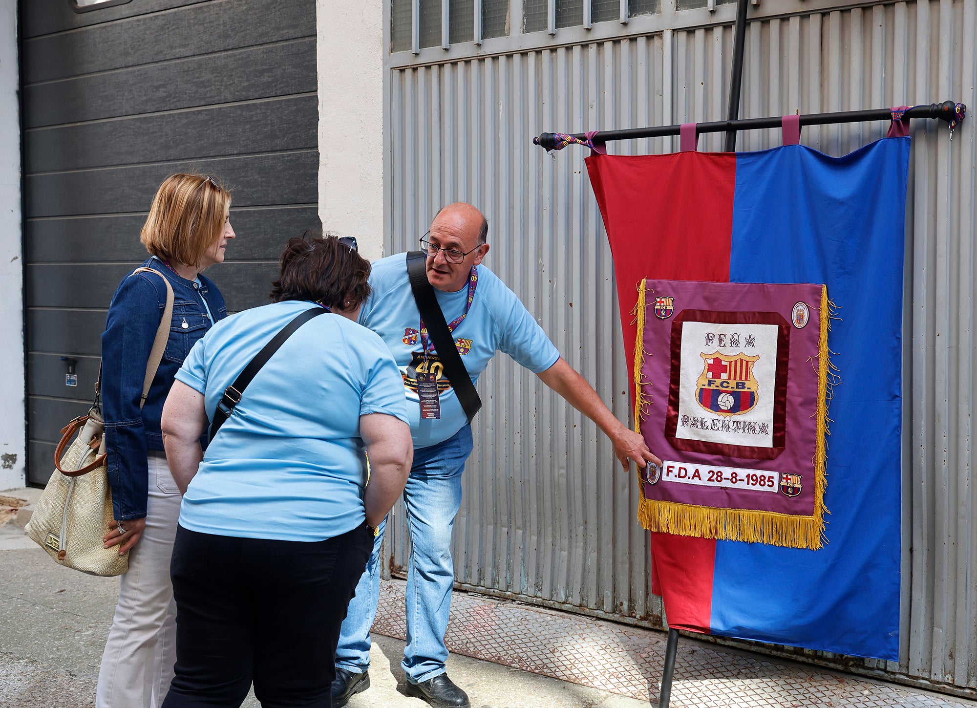 Cuarenta años de barcelonismo en Palencia