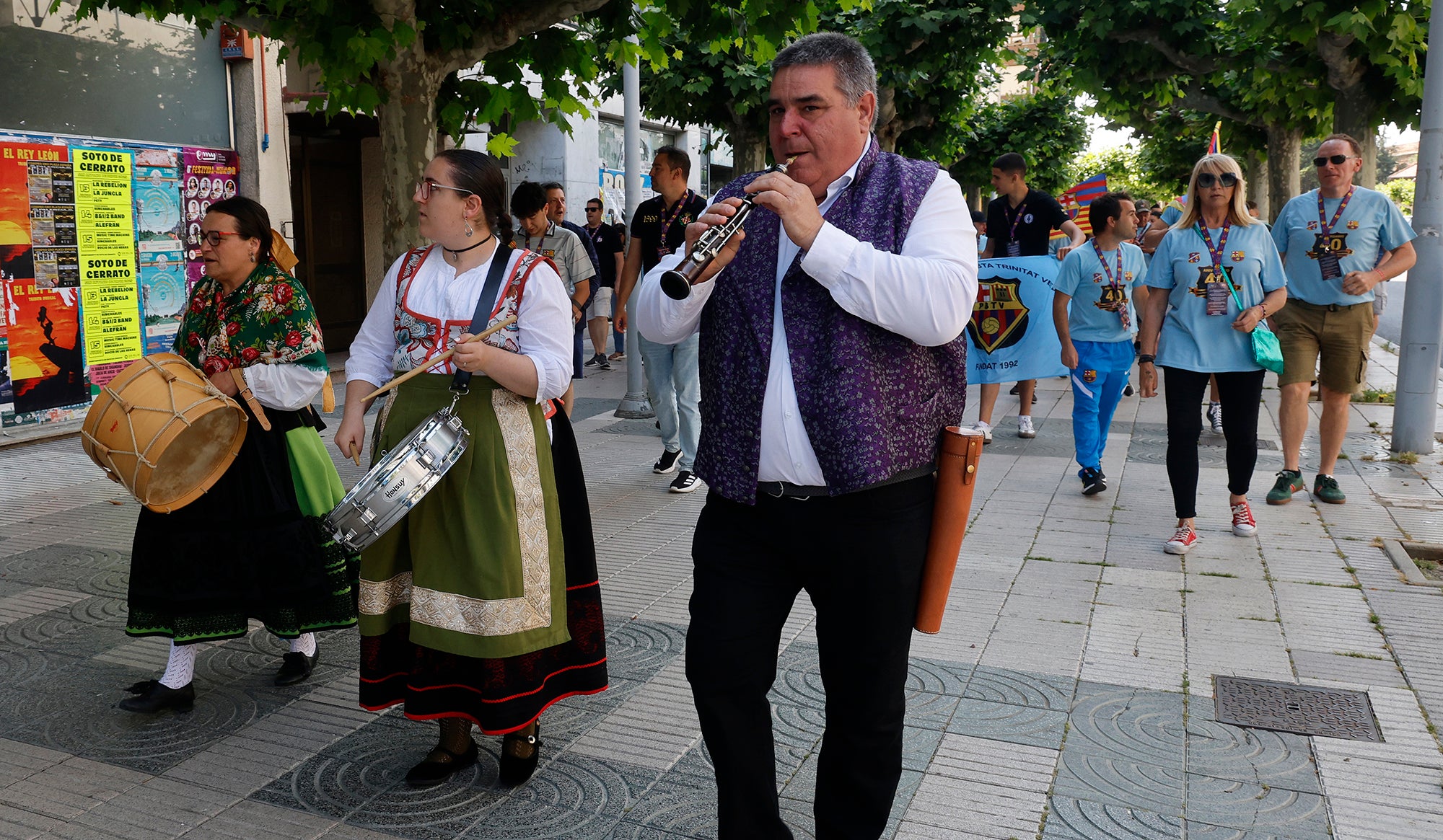Cuarenta años de barcelonismo en Palencia