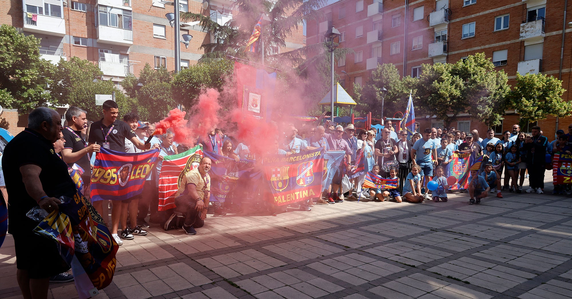 Cuarenta años de barcelonismo en Palencia