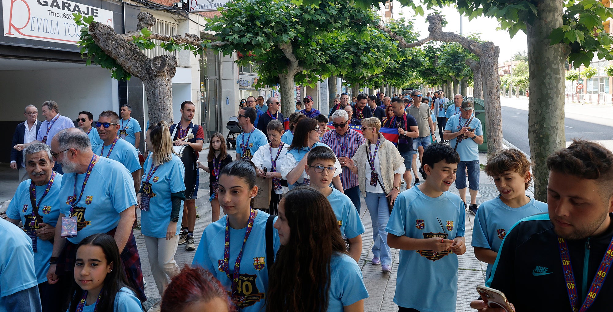 Cuarenta años de barcelonismo en Palencia
