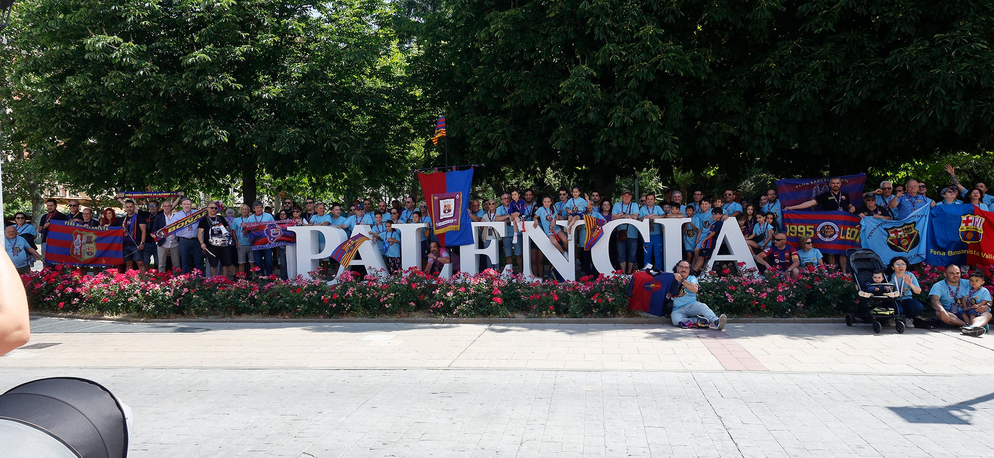 Cuarenta años de barcelonismo en Palencia