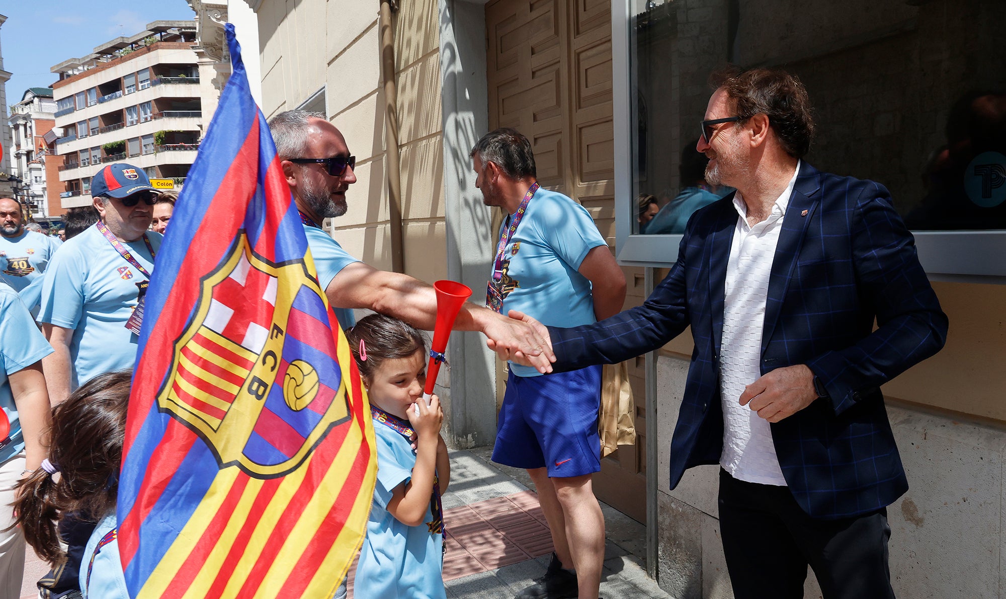 Cuarenta años de barcelonismo en Palencia
