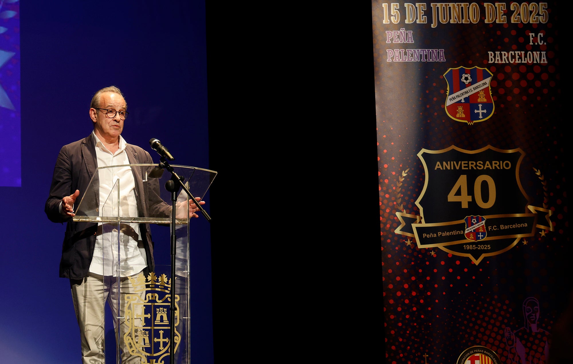 Cuarenta años de barcelonismo en Palencia