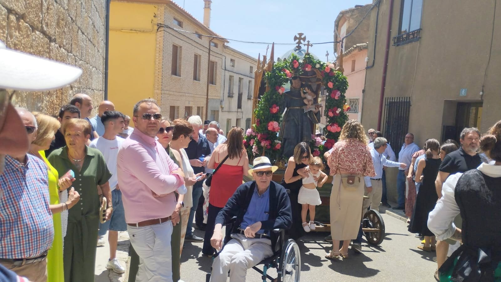 Castrillo de Don Juan celebra a San Antonio de Padua