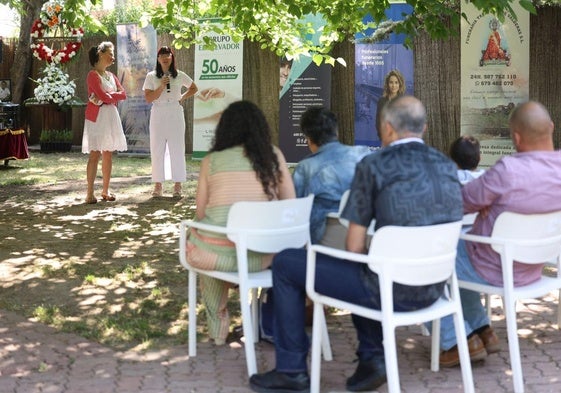 Momento del homenaje a las víctimas de la Covid19