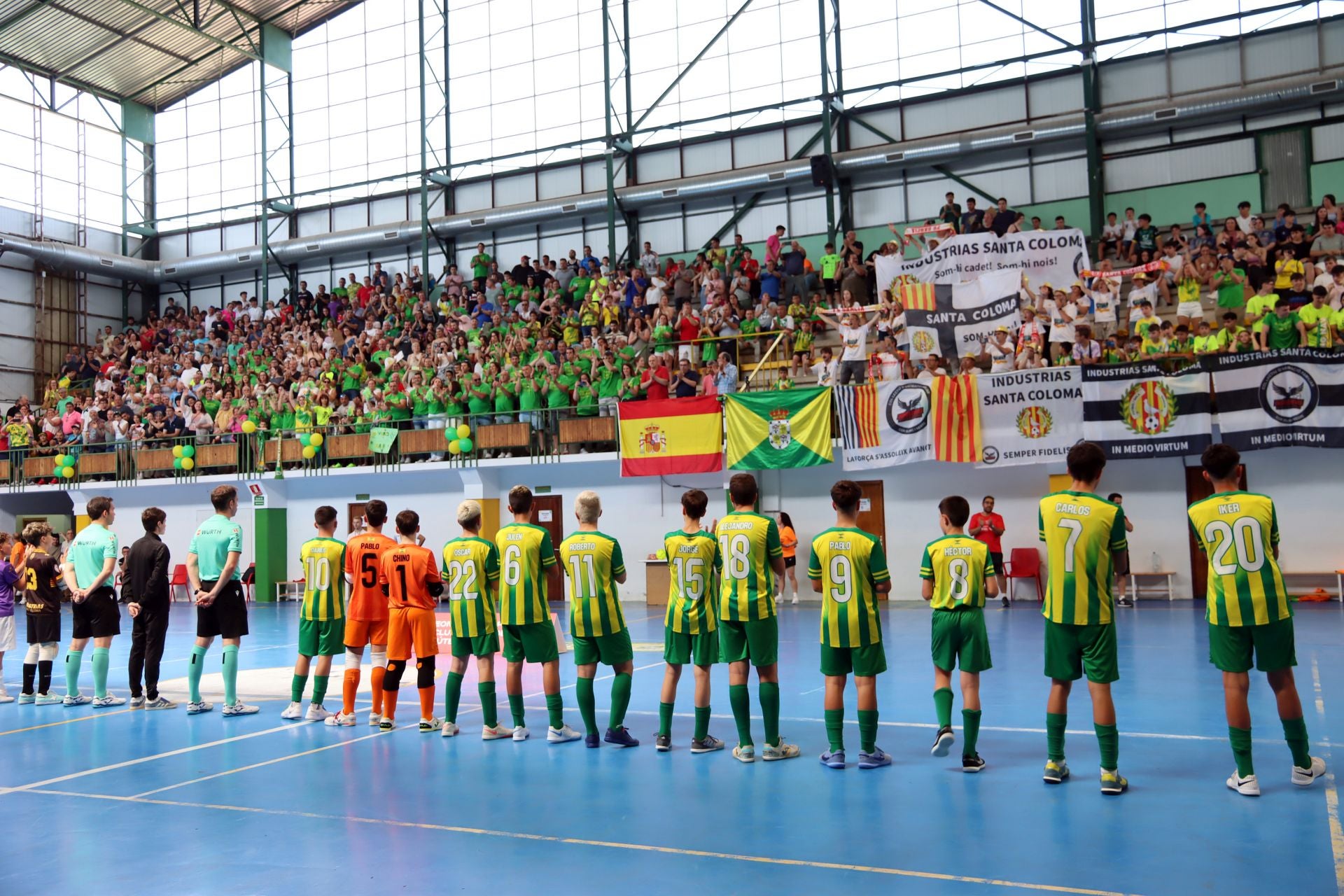La derrota del Sporting Nava ante el Santa Coloma