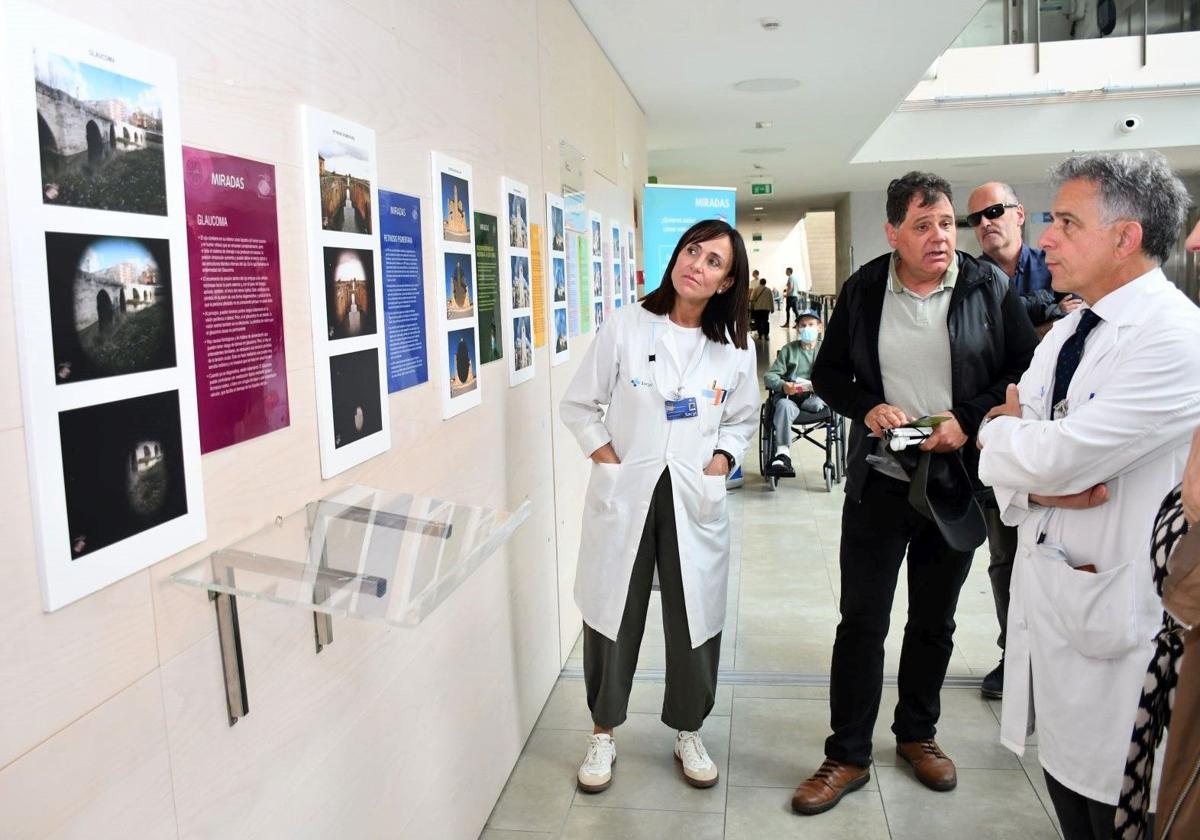 Exposición inaugurada este lunes en el Hospital de Palencia.