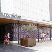 Imagen de archivo de acceso al centro comercial Vallsur.