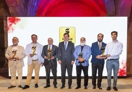 Mañueco, en la entrega de los Premios Zarcillo en Segovia.