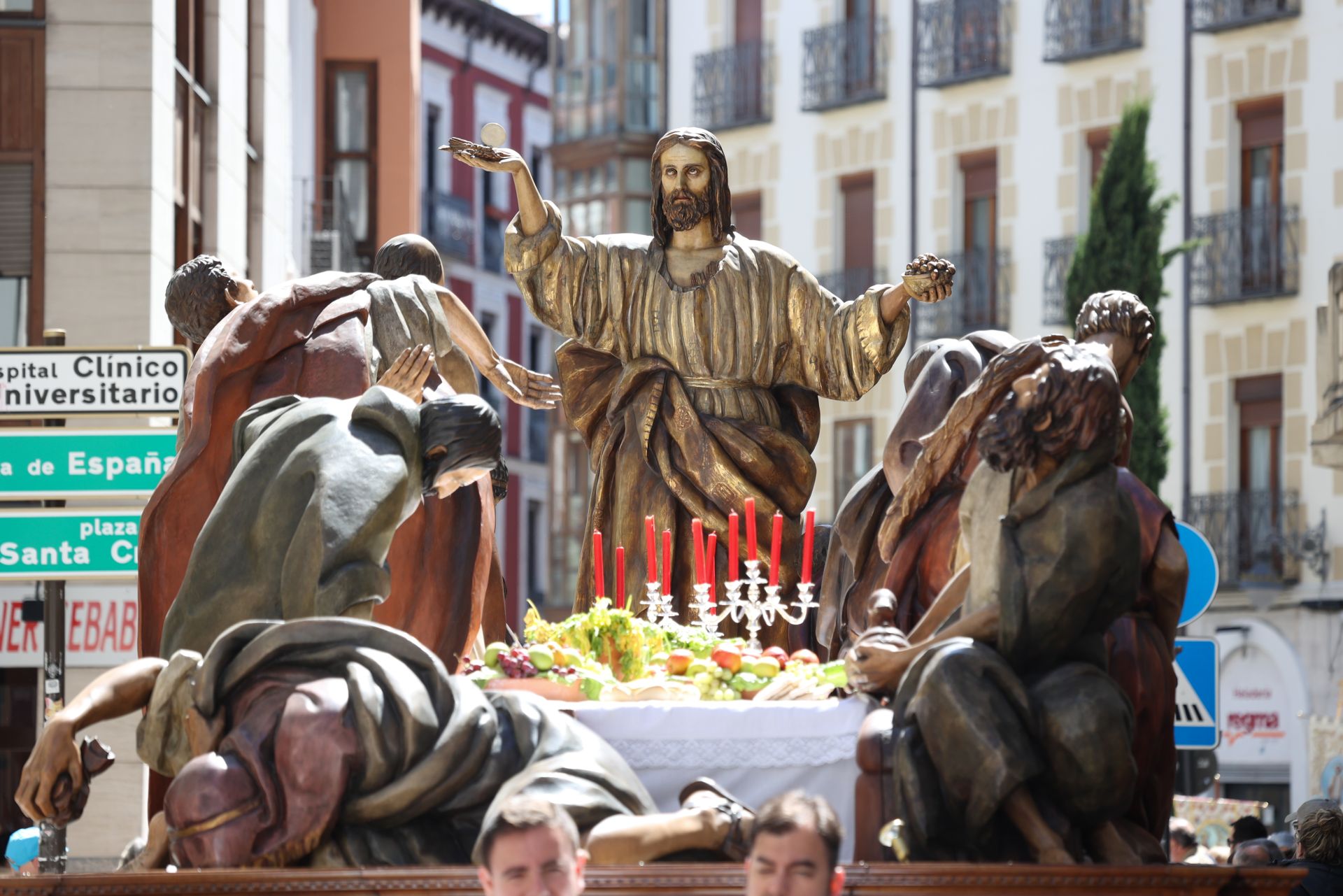 Procesión del Corpus Christi en una imagen del año pasado.