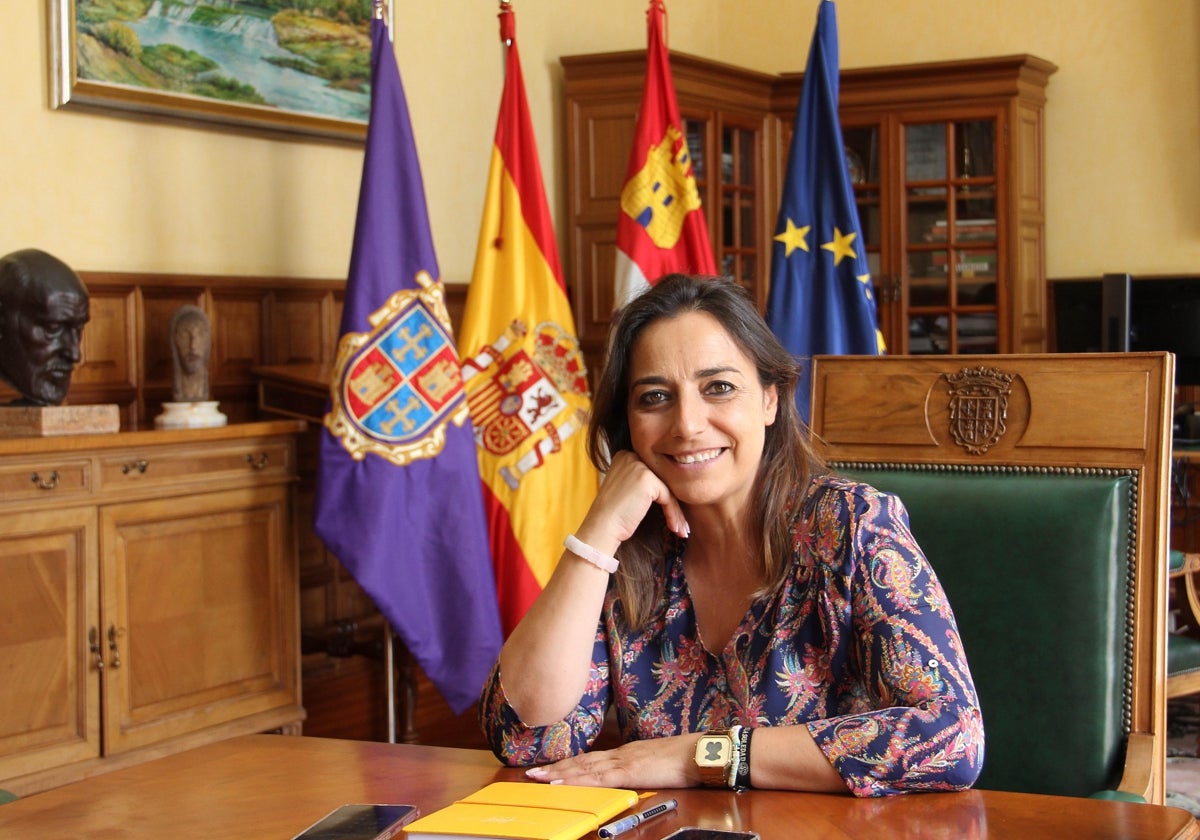 Miriam Andrés Prieto, alcaldesa de la ciudad de Palencia.