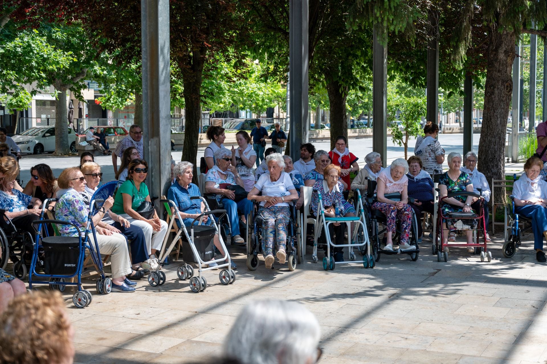 Envejecimiento y ejercicio, juntos en el Parque del Salón