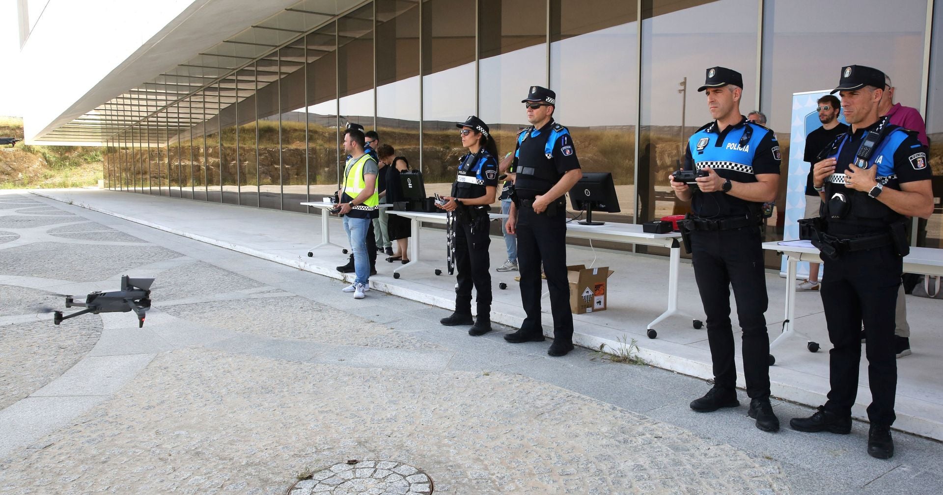 Fotos de los nuevos drones de la Policía Local de Segovia