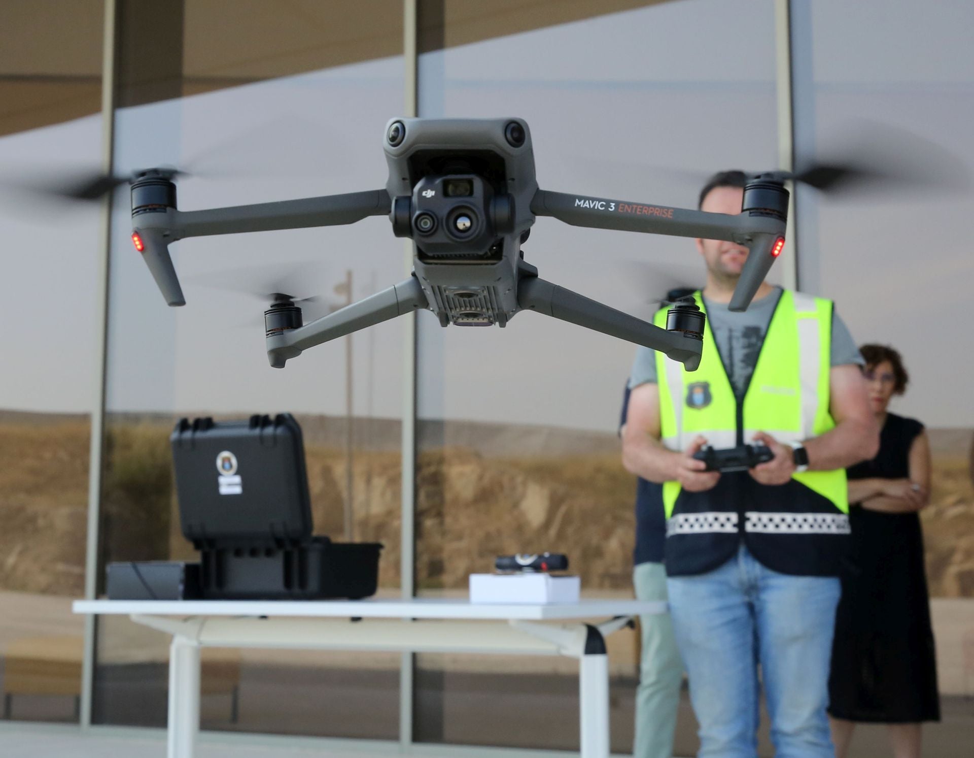 Fotos de los nuevos drones de la Policía Local de Segovia