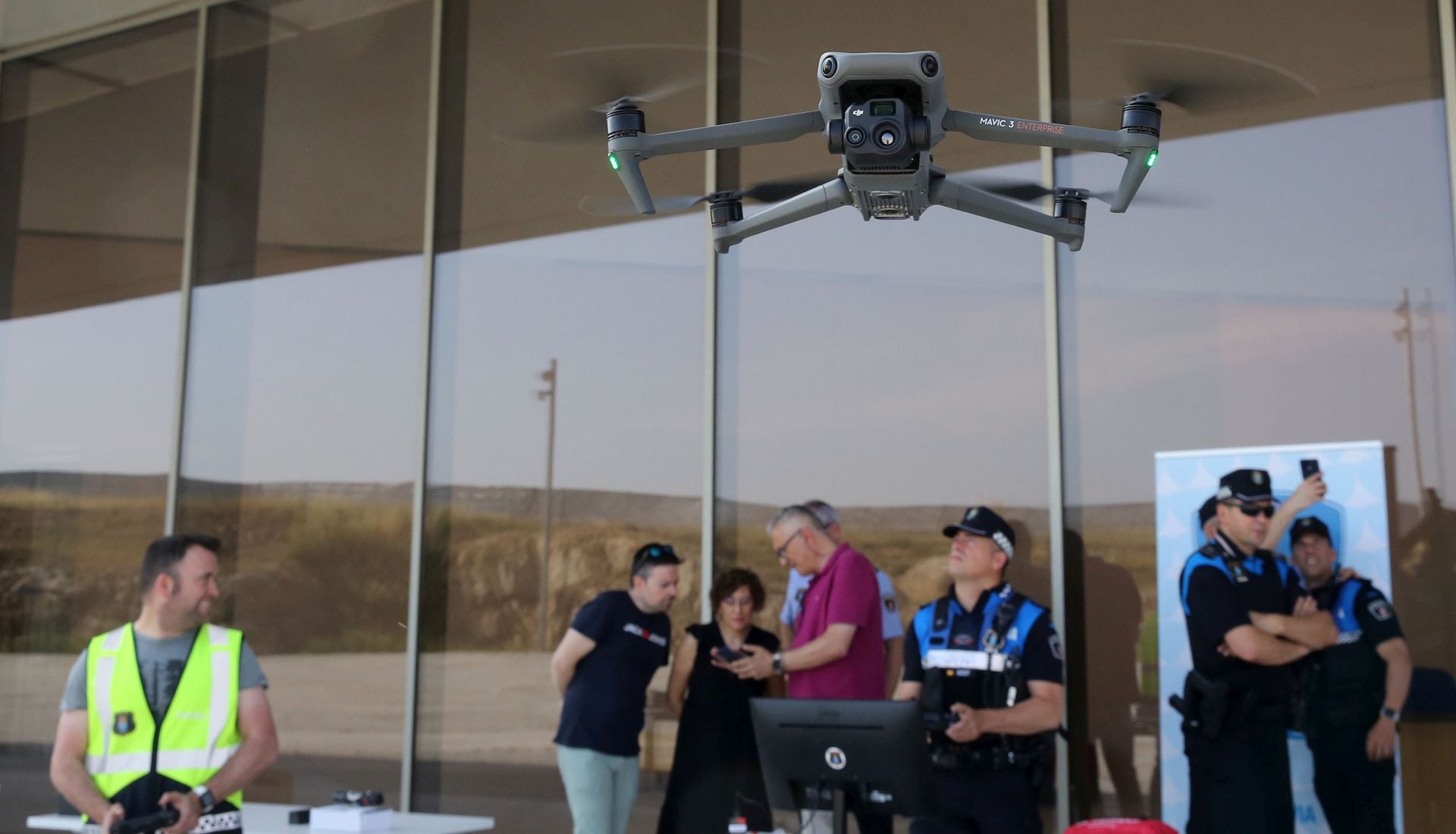 Fotos de los nuevos drones de la Policía Local de Segovia