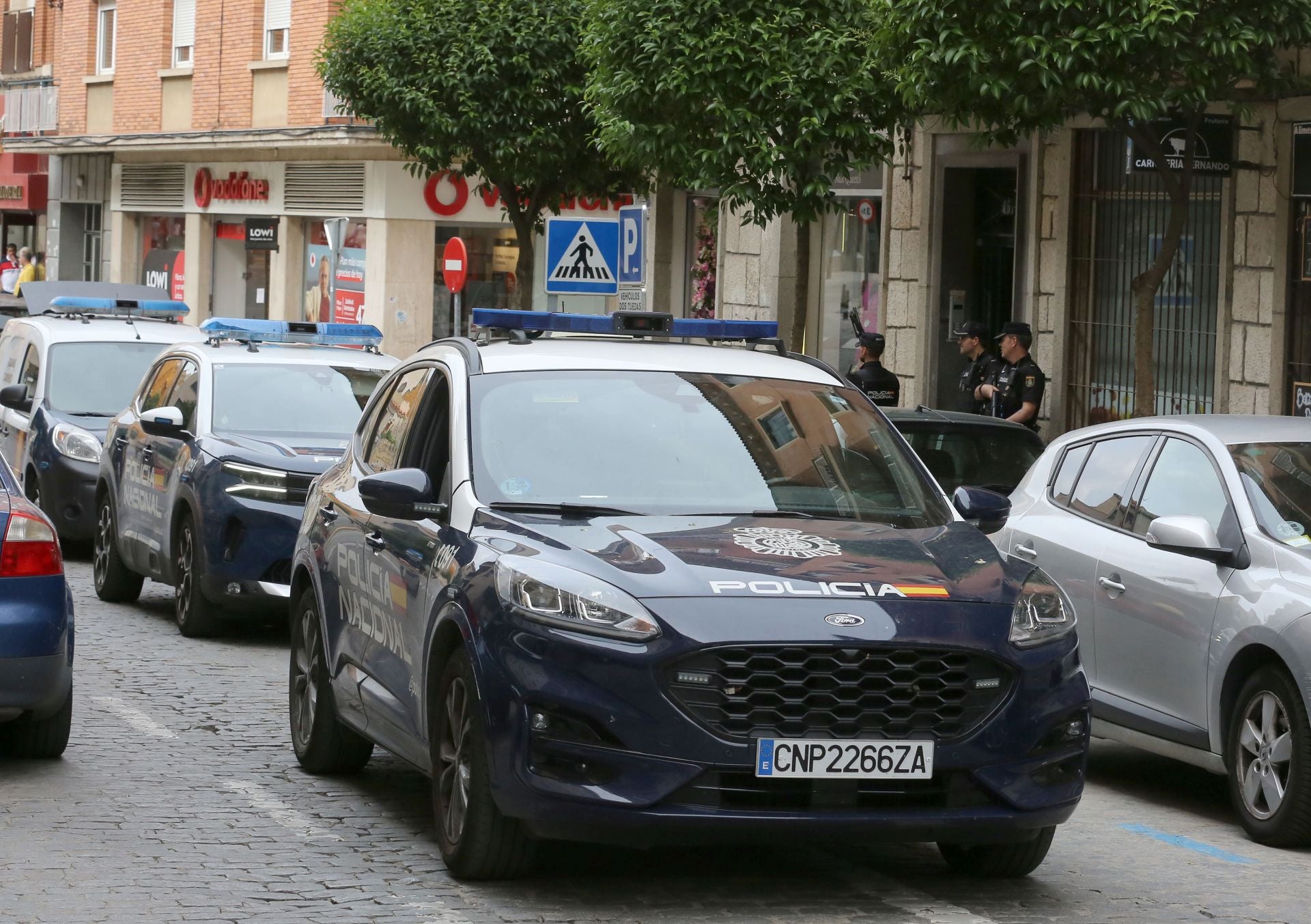 Fotos de la operación policial en Segovia