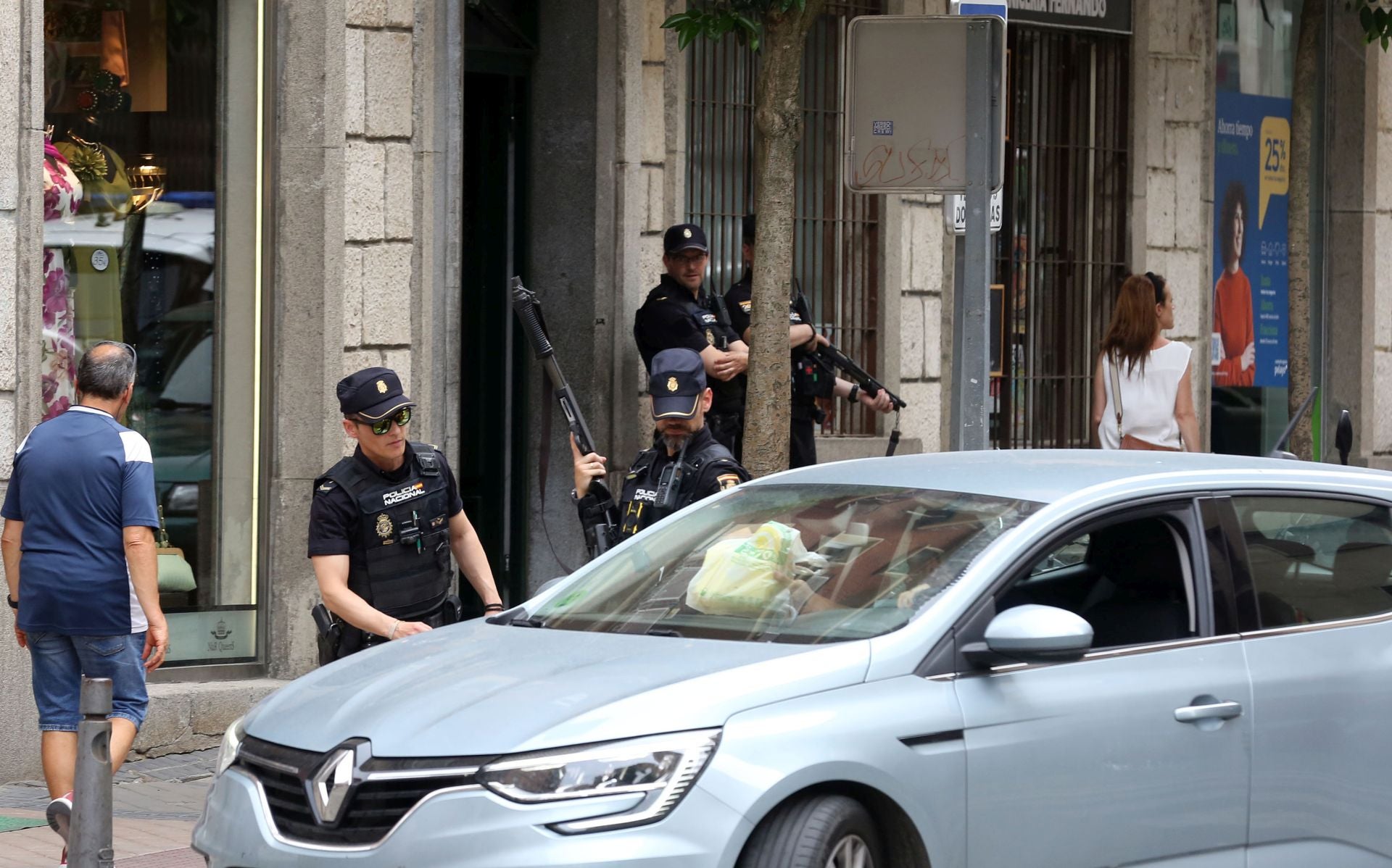 Fotos de la operación policial en Segovia