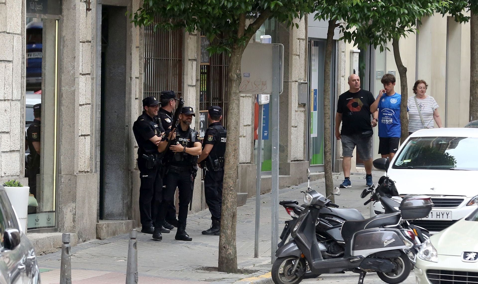 Fotos de la operación policial en Segovia