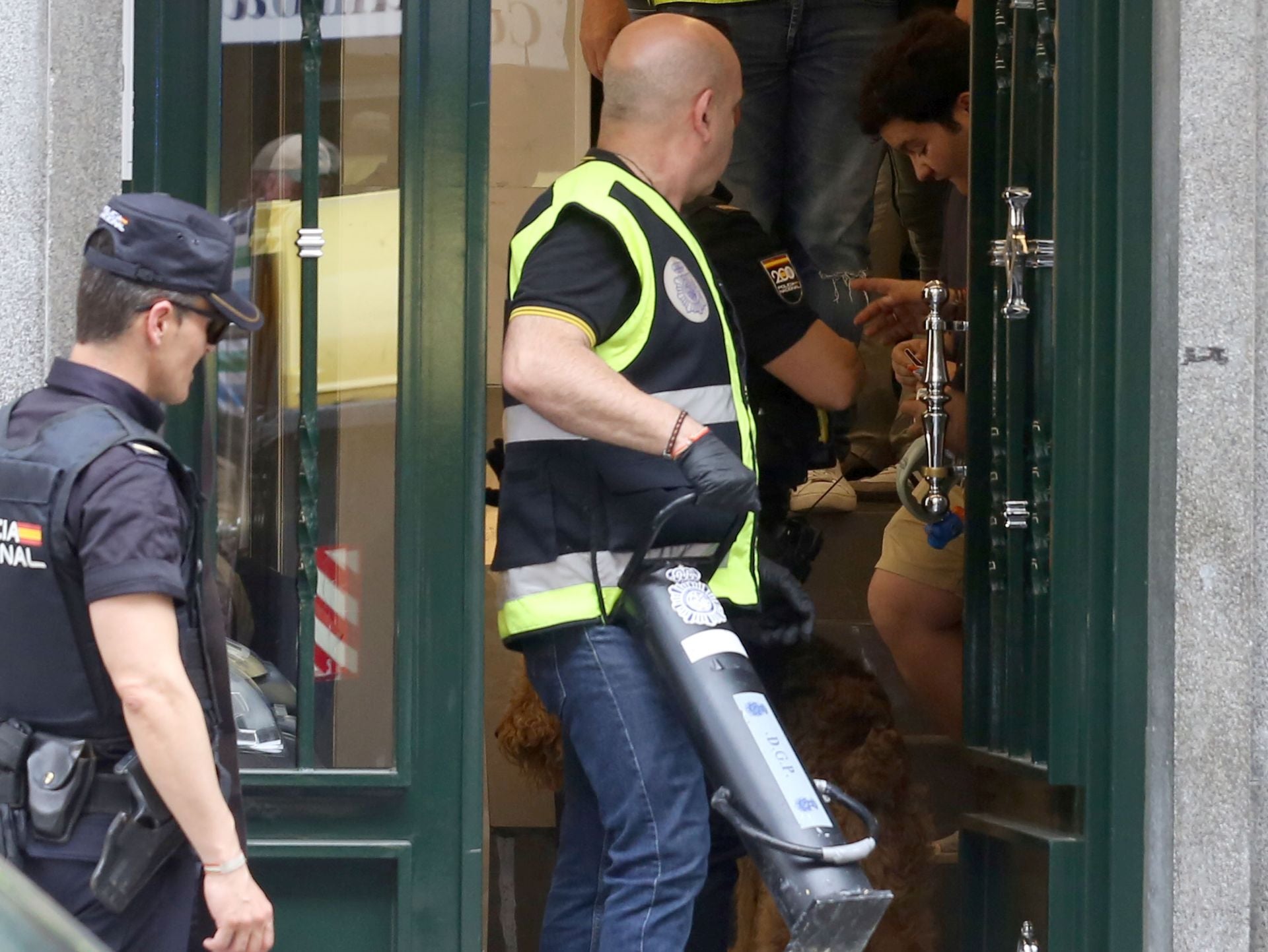 Fotos de la operación policial en Segovia