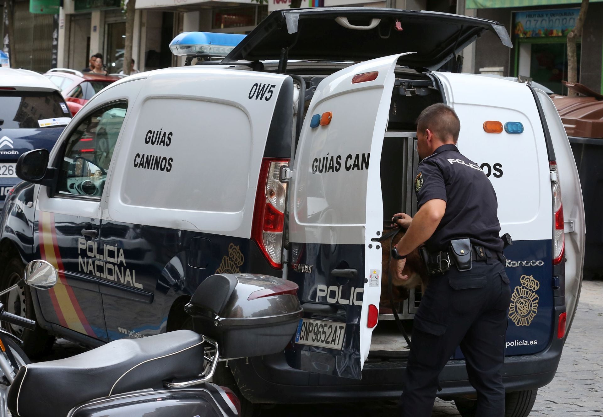 Fotos de la operación policial en Segovia