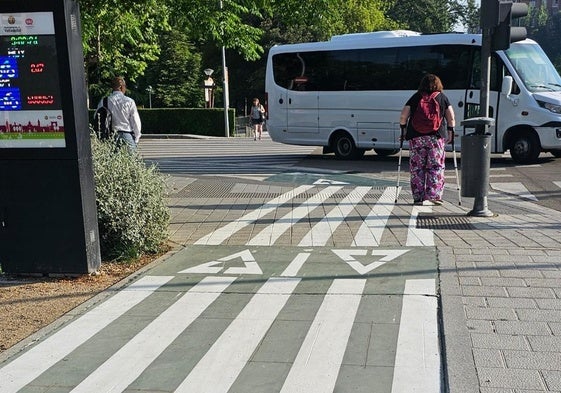 Nuevo carril bici de Isabel la Católica.