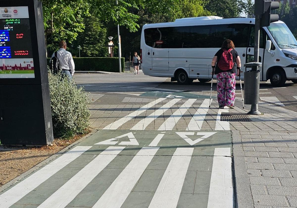 Nuevo carril bici de Isabel la Católica.