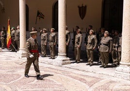 Las imágenes del acto militar en el Palacio Real de Valladolid