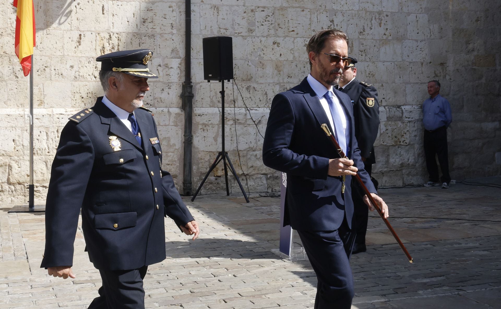 La Policía Nacional de Palencia rinde homenaje a las víctimas del terrorismo