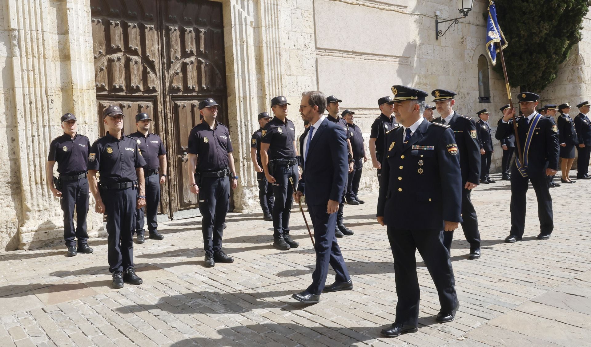 La Policía Nacional de Palencia rinde homenaje a las víctimas del terrorismo