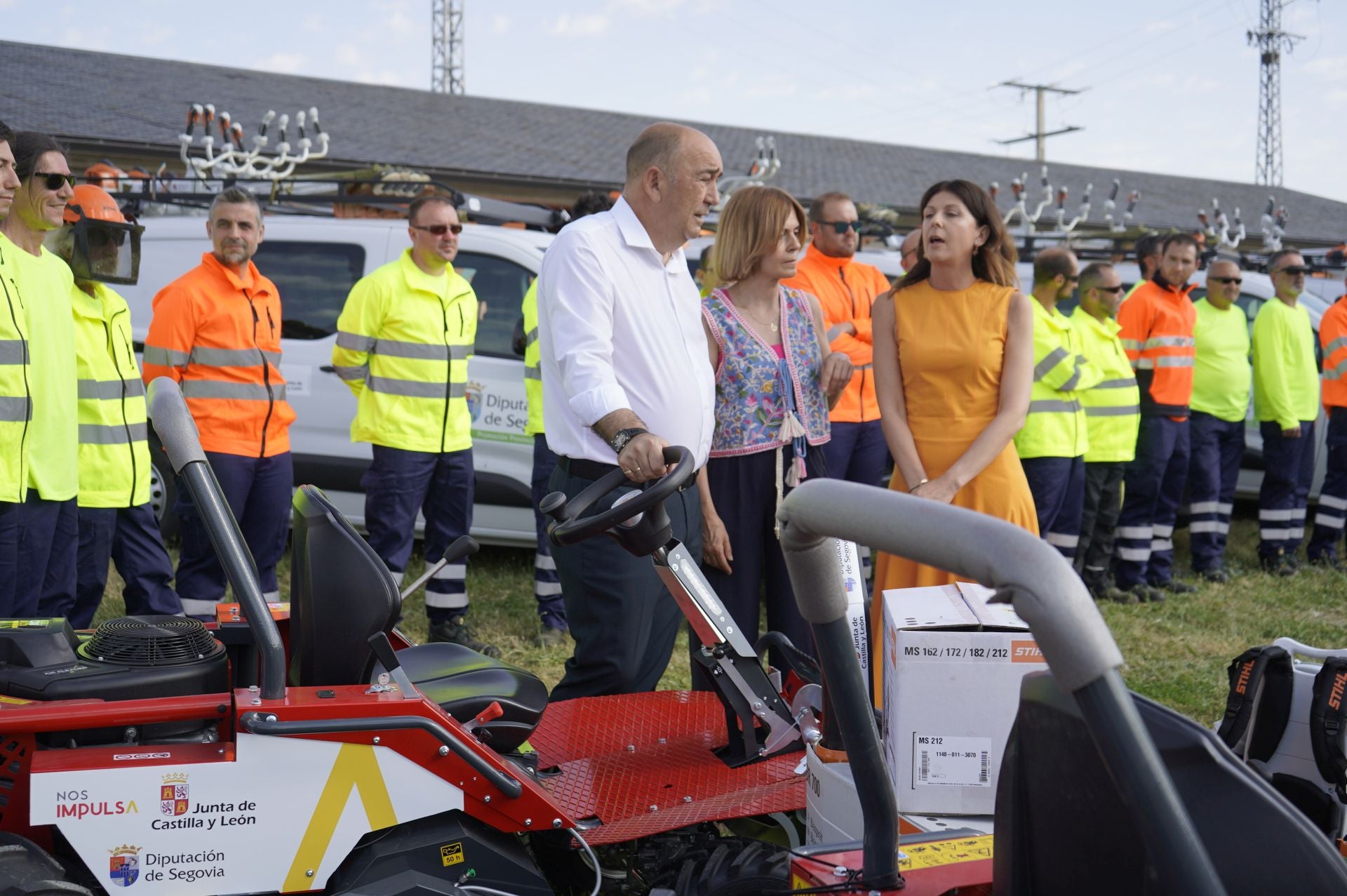 Presentación de las nuevas brigadas forestales.