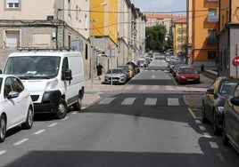 Cruce que forman las calles Atenas y París, en el barrio de San José.
