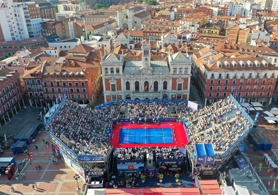 La Plaza Mayor de Valladolid se convierte en un escenario único.