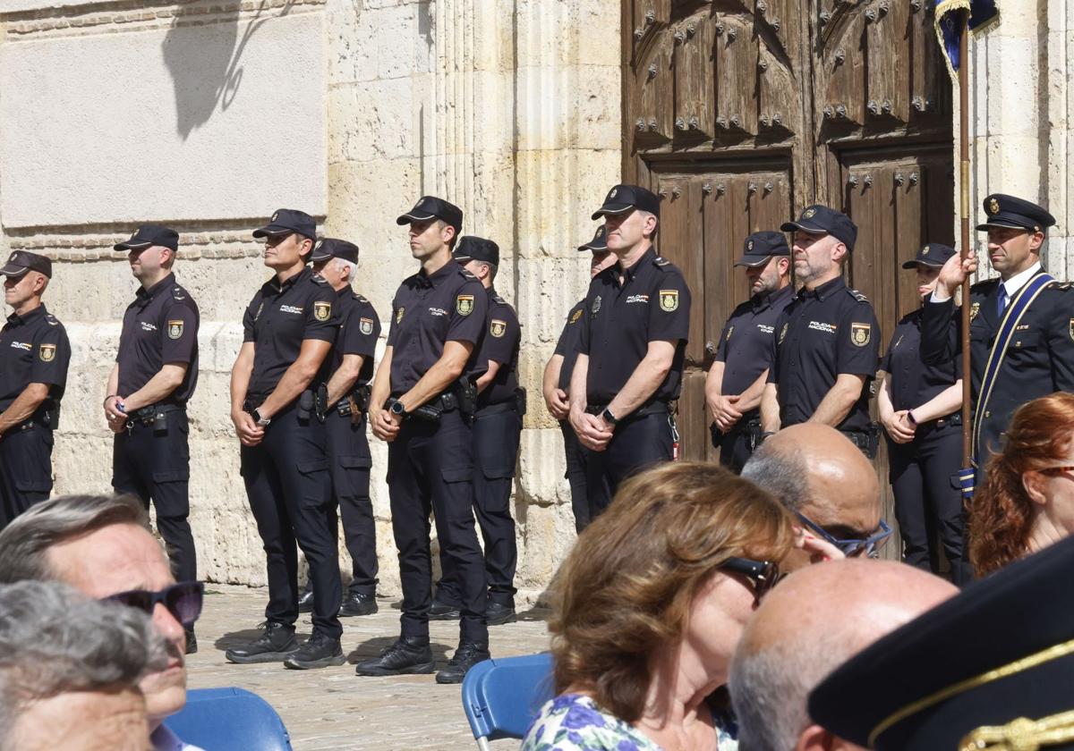 La Policía Nacional de Palencia rinde homenaje a las víctimas del terrorismo