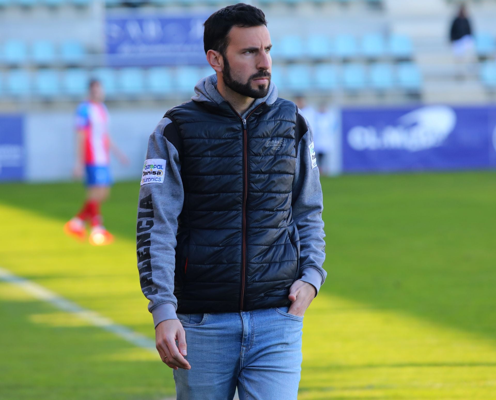 Álex Izquierdo durante su etapa como técnico en La Balastera.