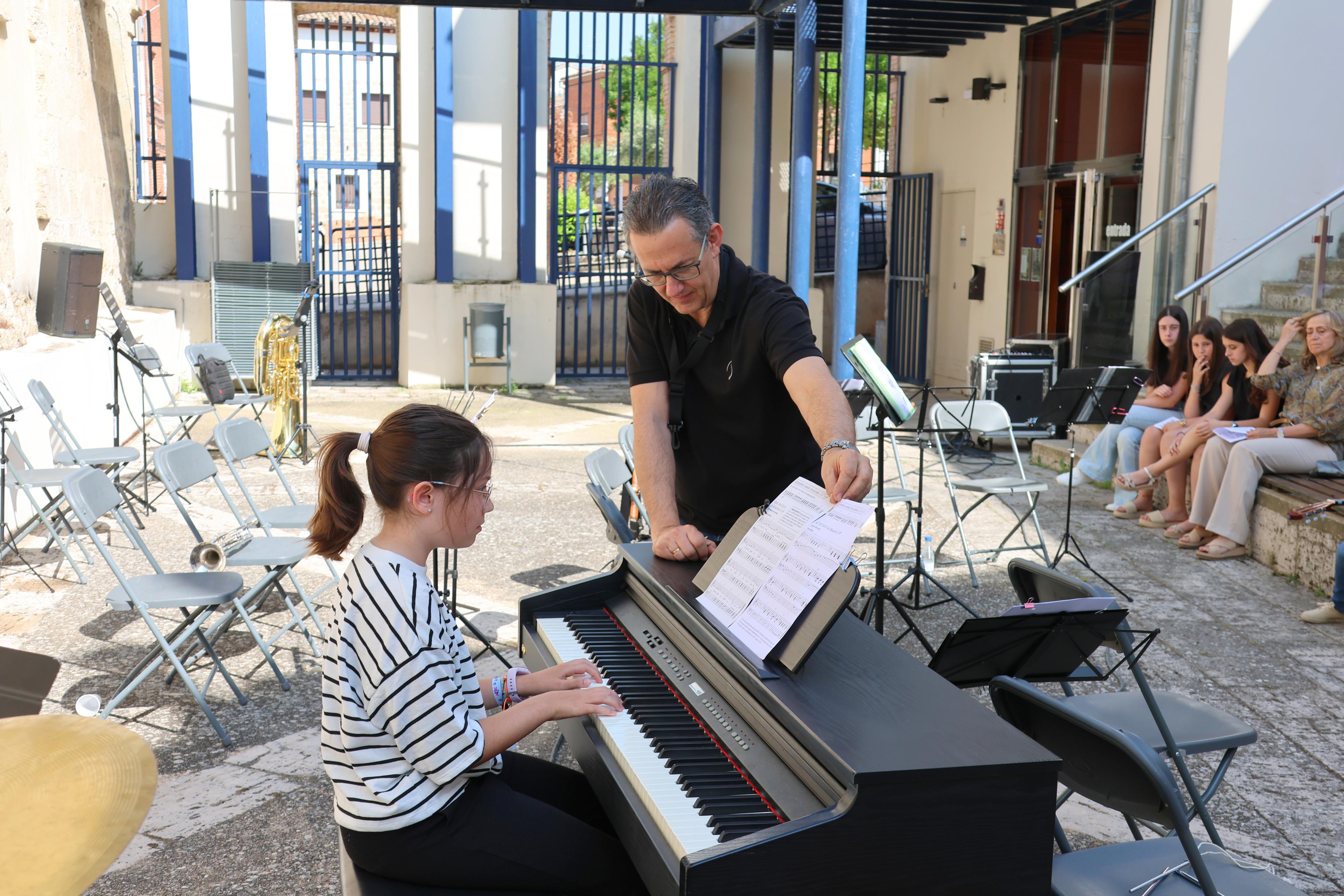 Audición Musical de Fin de Curso en Baltanás