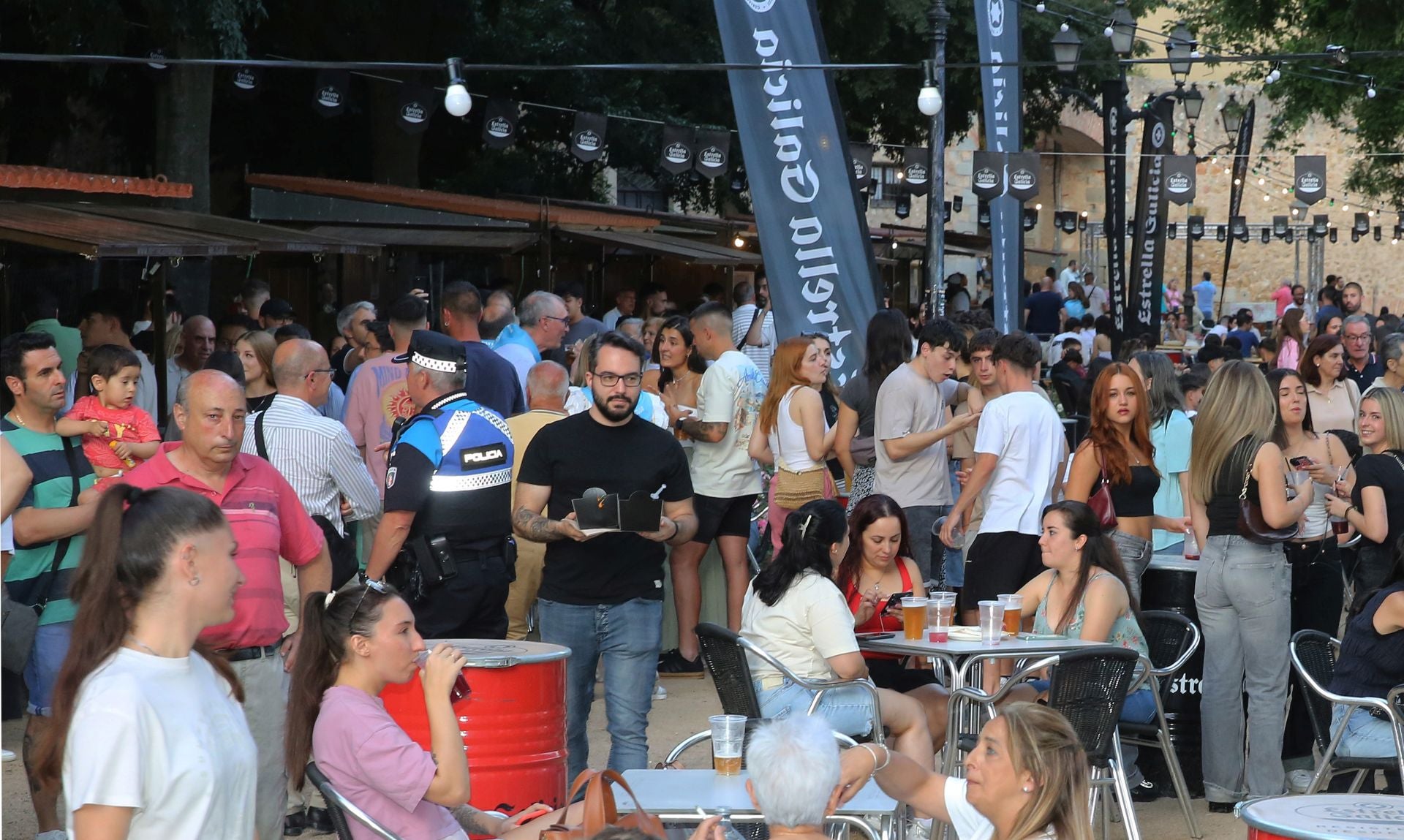Fotos del estreno de la Feria de Día de Segovia