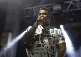 Henry Méndez, en concierto.