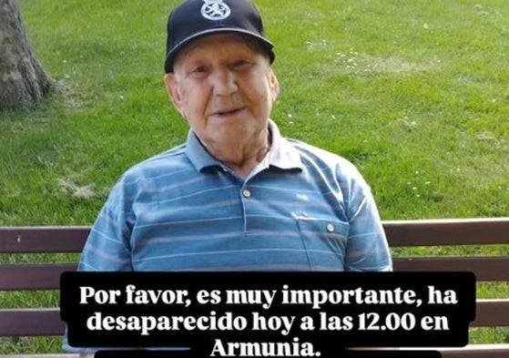 Imagen de Matías Mata, desaparecido.
