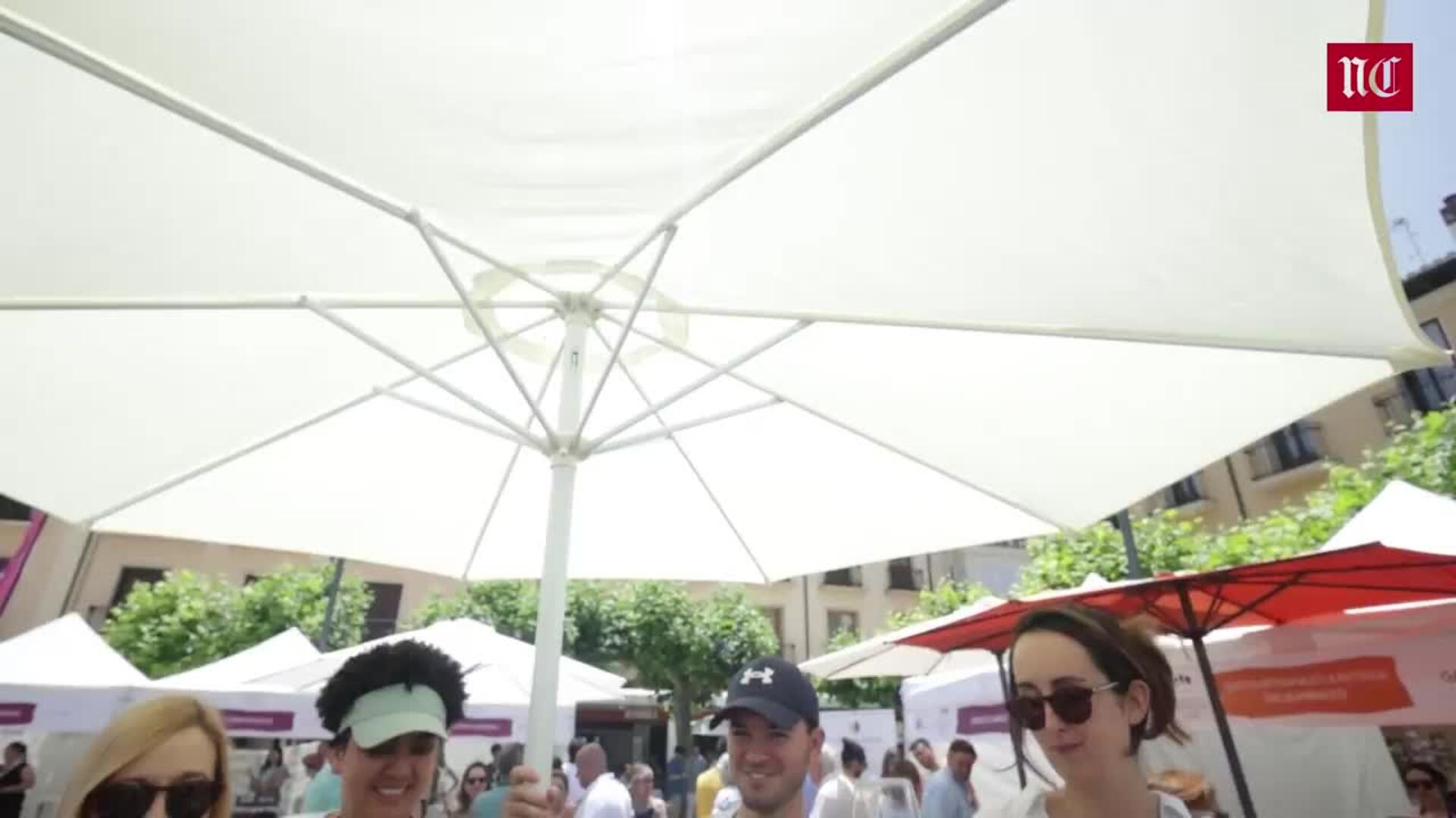 Así se ha vivido la Plaza Mayor del Vino de Palencia
