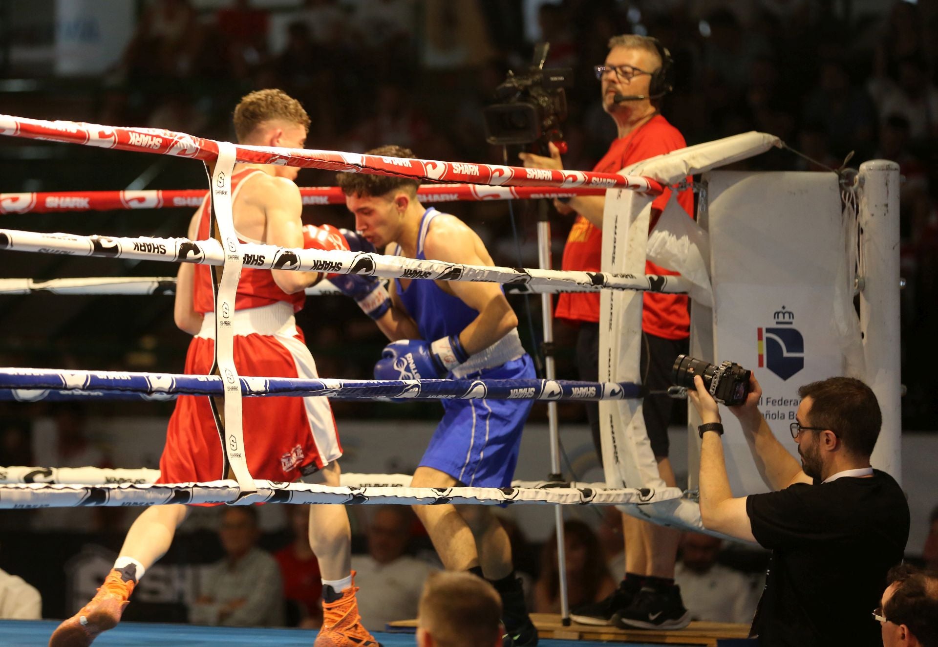 Fotos del campeonato de boxeo en Segovia