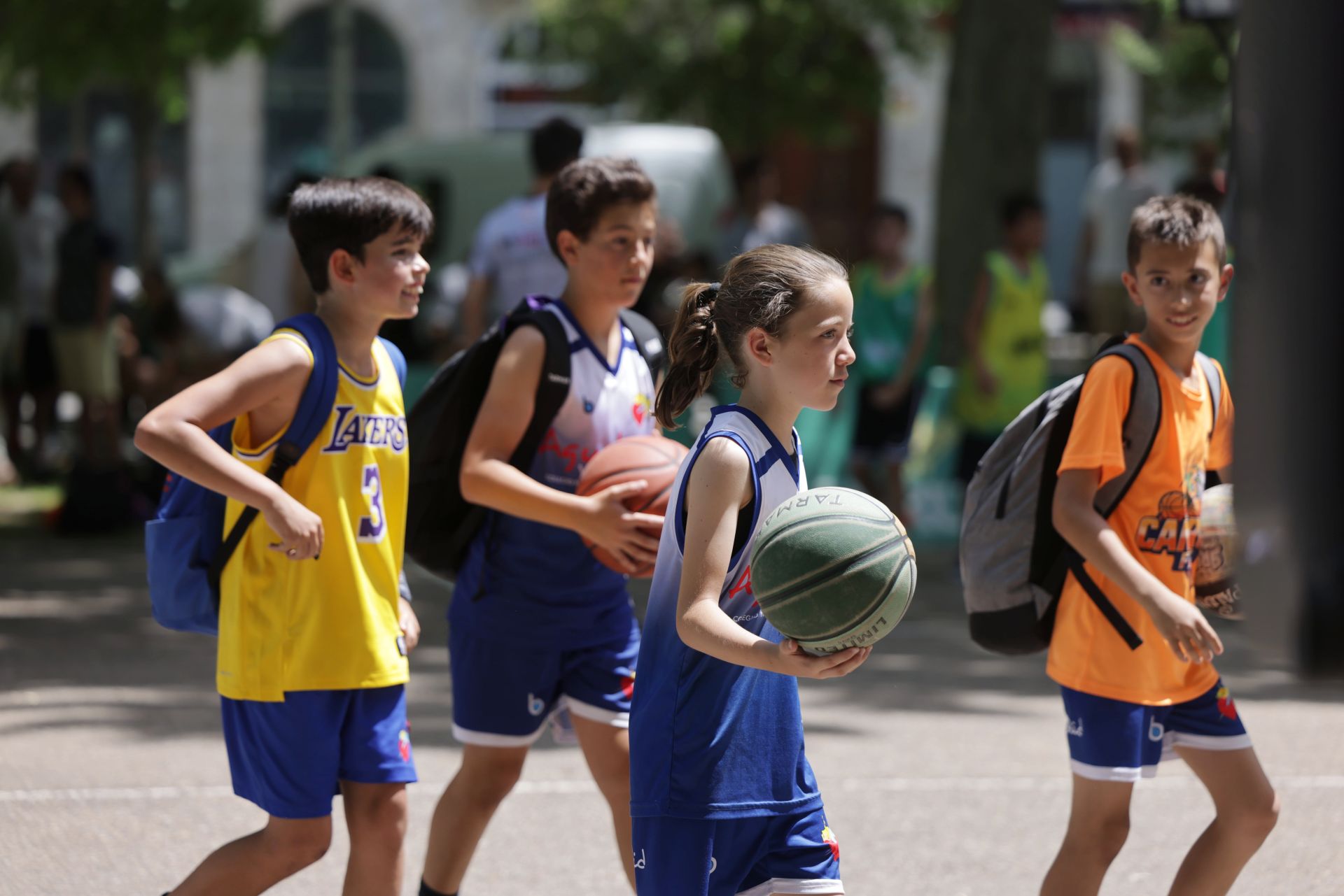 Campeonato de baloncesto 3x3 en Valladolid
