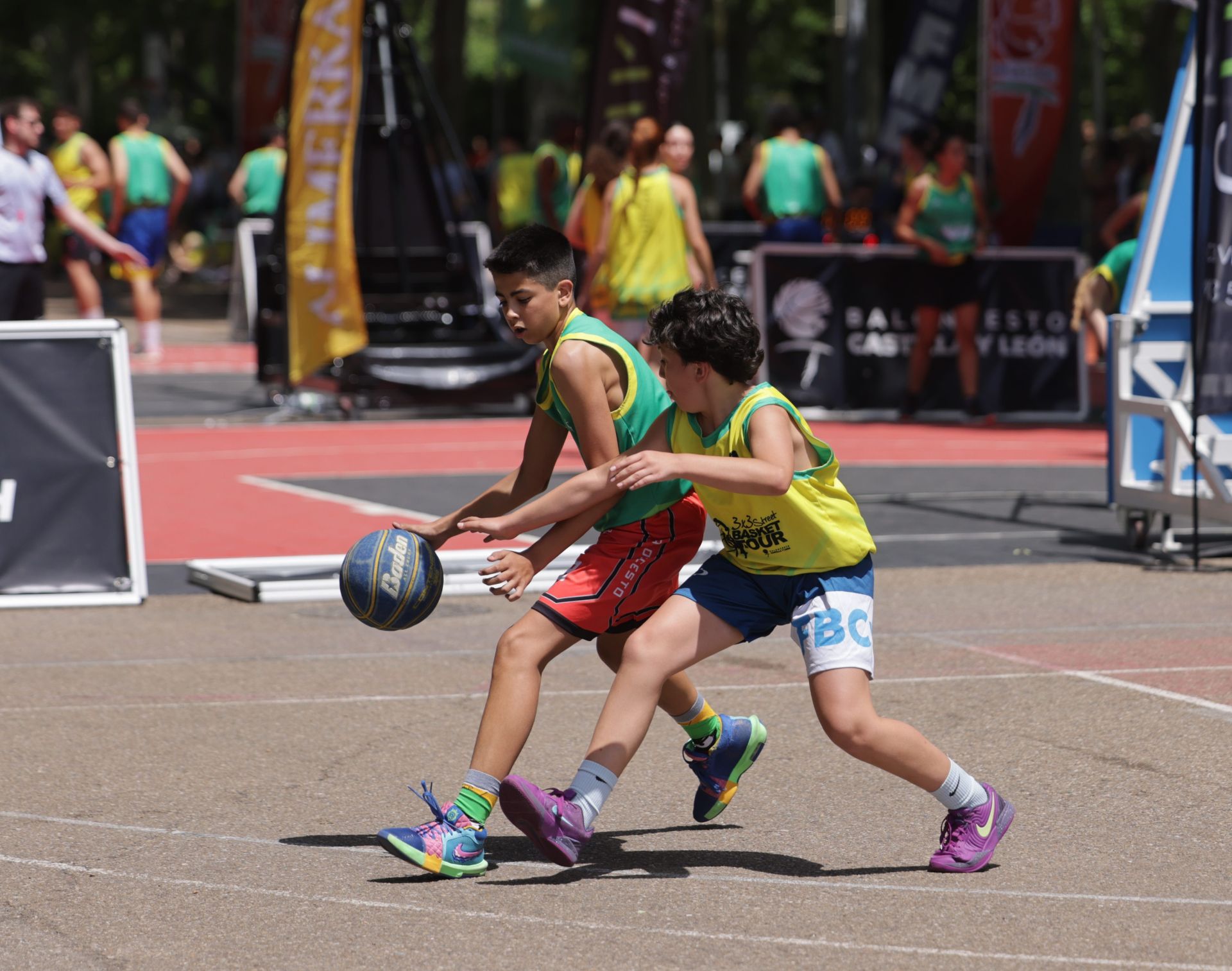 Campeonato de baloncesto 3x3 en Valladolid