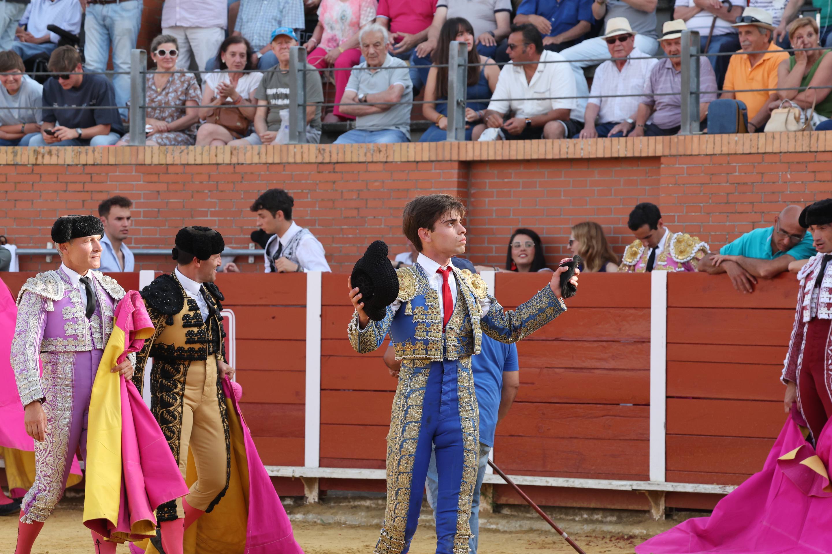 La novillada en Nava del Rey, en imágenes